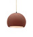 Small Globe 1-Light Pendant (254|CER-6530-CLAY-MBLK-BEIG-TWST)