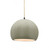 Small Globe 1-Light Pendant (254|CER-6530-CKC-MBLK-BEIG-TWST)