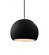 Small Globe LED Pendant (254|CER-6530-BLK-NCKL-BKCD-LED1-700)