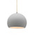 Small Globe 1-Light Pendant (254|CER-6530-BIS-NCKL-BEIG-TWST)