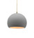 Small Globe 1-Light Pendant (254|CER-6530-BIS-ABRS-BEIG-TWST)