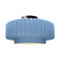 Large Tier Pleated Semi-Flush (254|CER-6375-SKBL-MBLK)