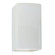 Medium Tier Pleated Semi-Flush (254|CER-6373-PWGN-MBLK)