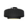 Medium Tier Pleated Semi-Flush (254|CER-6373-BKMT-MBLK)