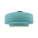 Large Tier Semi-Flush (254|CER-6365-RFPL-NCKL-LED1-700)