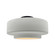 Large Tier Semi-Flush (254|CER-6365-MAT-MBLK-LED1-700)
