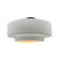 Large Tier Semi-Flush (254|CER-6365-MTGD-NCKL)
