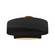 Large Tier Semi-Flush (254|CER-6365-BLK-BRSS-LED1-700)