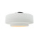 Medium Tier Semi-Flush (254|CER-6363-WTWT-NCKL)