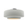 Medium Tier Semi-Flush (254|CER-6363-MTGD-NCKL-LED1-700)