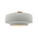 Medium Tier Semi-Flush (254|CER-6363-MAT-BRSS-LED1-700)