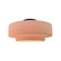 Medium Tier Semi-Flush (254|CER-6363-BSH-MBLK-LED1-700)
