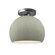 Small Globe Semi-Flush (254|CER-6350-CKC-NCKL)
