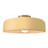 Large Spire Semi-Flush (254|CER-6345-MYLW-BRSS-LED1-700)
