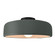 Large Spire Semi-Flush (254|CER-6345-PWGN-MBLK)