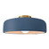 Large Spire Semi-Flush (254|CER-6345-MDMT-BRSS-LED1-700)