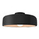 Large Spire Semi-Flush (254|CER-6345-BLK-MBLK)