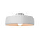 Medium Spire Semi-Flush (254|CER-6343-WHT-NCKL-LED1-700)