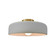 Medium Spire Semi-Flush (254|CER-6343-MAT-BRSS-LED1-700)