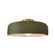 Medium Spire Semi-Flush (254|CER-6343-MGRN-BRSS)