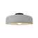 Medium Spire Semi-Flush (254|CER-6343-MAT-MBLK)