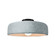 Medium Spire Semi-Flush (254|CER-6343-CONC-MBLK-LED1-700)