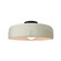 Medium Spire Semi-Flush (254|CER-6343-CRK-MBLK)