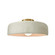 Medium Spire Semi-Flush (254|CER-6343-CRK-BRSS)