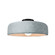 Medium Spire Semi-Flush (254|CER-6343-CONC-MBLK)