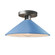 Flare Semi-Flush (254|CER-6330-SKBL-NCKL)