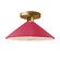 Flare Semi-Flush (254|CER-6330-CRSE-BRSS)