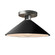 Flare Semi-Flush (254|CER-6330-BLK-NCKL-LED1-700)