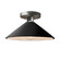 Flare Semi-Flush (254|CER-6330-BKMT-NCKL-LED1-700)