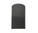 Large ADA Pleated Cylinder (254|CER-5745-GRY-LED1-1000)