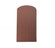 Large ADA Pleated Cylinder (254|CER-5745-CLAY-LED1-1000)