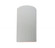 Large ADA Pleated Cylinder (254|CER-5745-WHT)