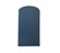 Large ADA Pleated Cylinder (254|CER-5745-MDMT)
