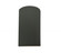 Large ADA LED Pleated Cylinder (Outdoor) (254|CER-5745W-PWGN)