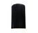 Large ADA LED Pleated Cylinder (Outdoor) (254|CER-5745W-CRB)