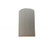 Small ADA LED Pleated Cylinder (Outdoor) (254|CER-5740W-MAT)