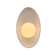 Oval Coupe Wall Sconce (254|CER-3045-MAT)