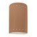 Small Cylinder w/ Perfs - Closed Top (254|CER-0990-ADOB)