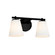 Alpino 2-Light Bath Bar (254|FSN-8032-OPAL-MBLK)
