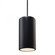Large Cylinder LED Pendant (254|CER-9625-CRB-MBLK-RIGID-LED1-700)