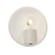 Shield Wall Sconce (254|CER-7051-MAT-NCKL)