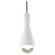 Erlen 1-Light Pendant (254|CER-6520-WHT-NCKL-BKCD-LED1-700)