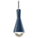 Erlen 1-Light Pendant (254|CER-6520-MID-NCKL-BKCD-LED1-700)
