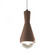 Erlen 1-Light Pendant (254|CER-6520-CLAY-DBRZ-WTCD)