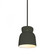 Large Hourglass Pendant (254|CER-6515-PWGN-MBLK-RIGID)