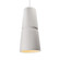 Large Cone 1-Light LED Pendant (254|CER-6435-BIS-CROM-RIGID-LED2-1400)